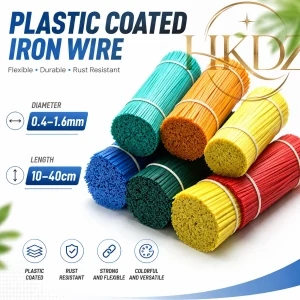 Garden Twist Ties Plastic Coated Wire Plant Support Ties Gardening Cable Ties